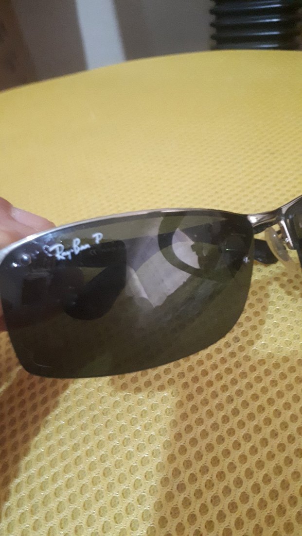 Ray-Ban Gri Erkek Minimalist Güneş Gözlüğü - Görsel 3