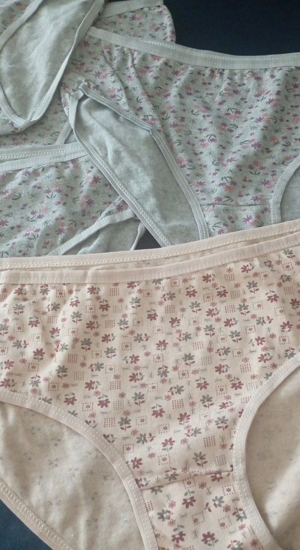 Bohem Tarzda Pastel Renkli Kadın Külot Seti - Görsel 2