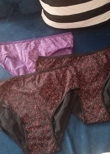 Koyu Pembe Midi Kadın İç Çamaşırı - Görsel 3