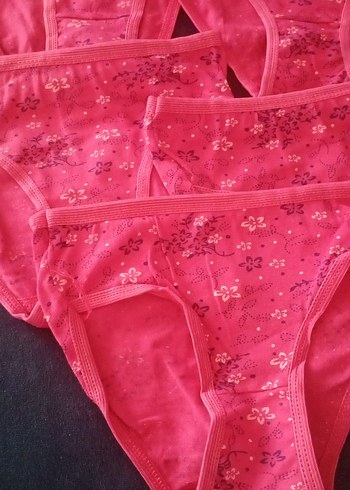 Renkli Pembe Midi Kadın İç Çamaşırı - Görsel 5