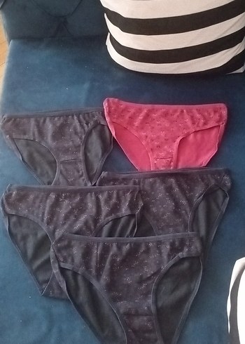 Kırmızı Bohem Kadın Külot - Görsel 3