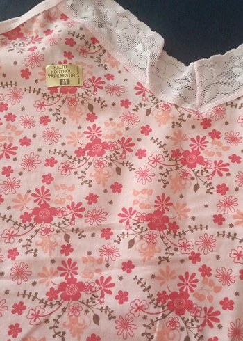 Dantel Detaylı Pembe Kız Çocuk Askılı Üst - Görsel 2