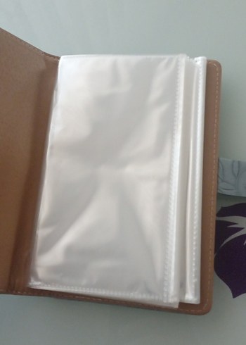 Gri Deri Kadın Cüzdanı Tokalı Desenli - Görsel 2