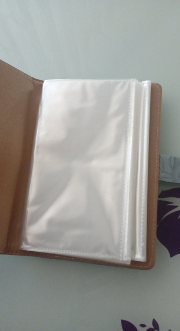 Gri Deri Kadın Cüzdanı Tokalı Desenli - Görsel 2