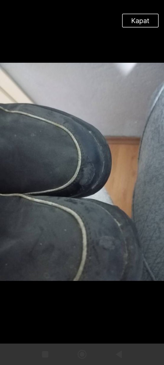 Erkek Siyah Kemerli Kayak Botu - Görsel 4