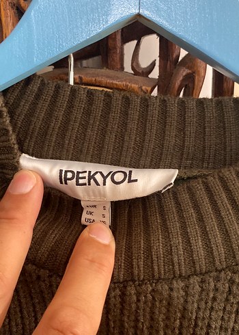 ipekyol Kadın Kahverengi Örgü Triko Sweatshirt