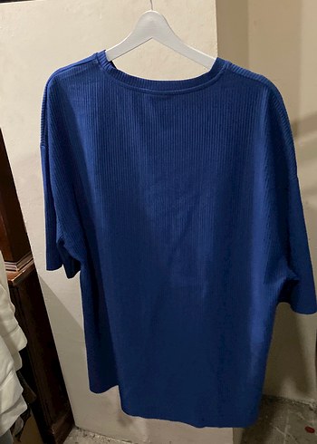 Mavi Kadın Midi Triko Elbise - Görsel 3