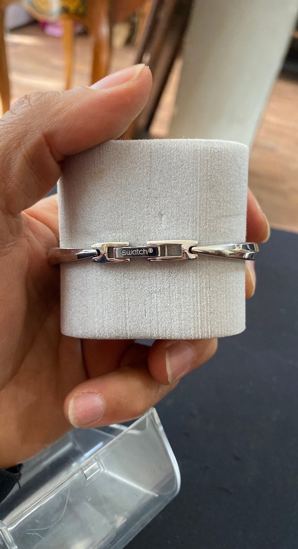 Minimalist Bej Kadın Saat Tokalı - Görsel 2