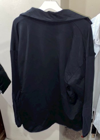 Siyah Fermuarlı Erkek Rüzgarlık - Görsel 2