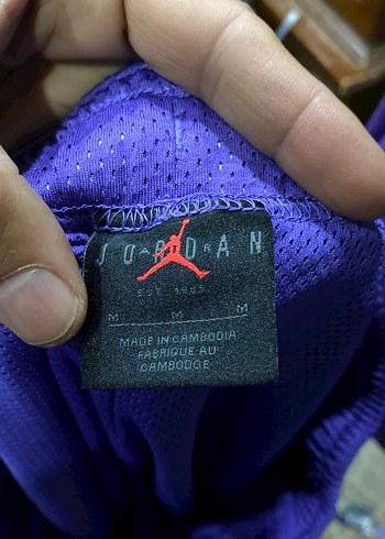 Mor Los Angeles Lakers Kapüşonlu Sweatshirt - Görsel 3