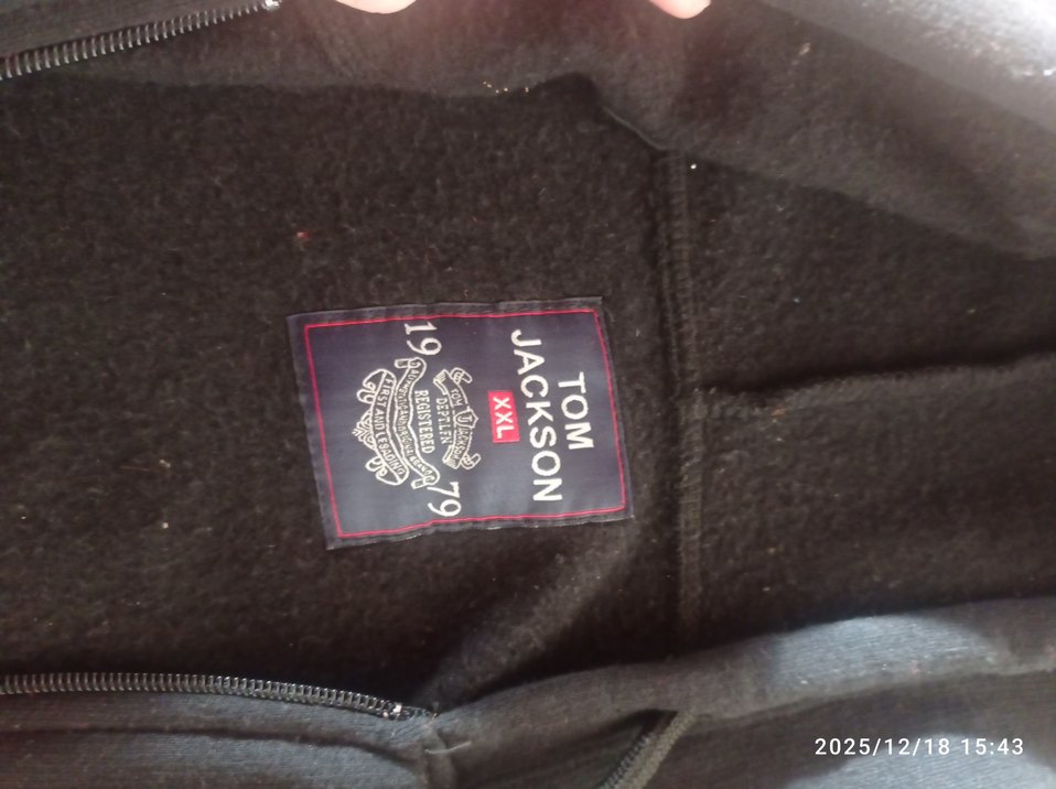 Siyah Kapüşonlu Fermuarlı Erkek Sweatshirt - Görsel 2