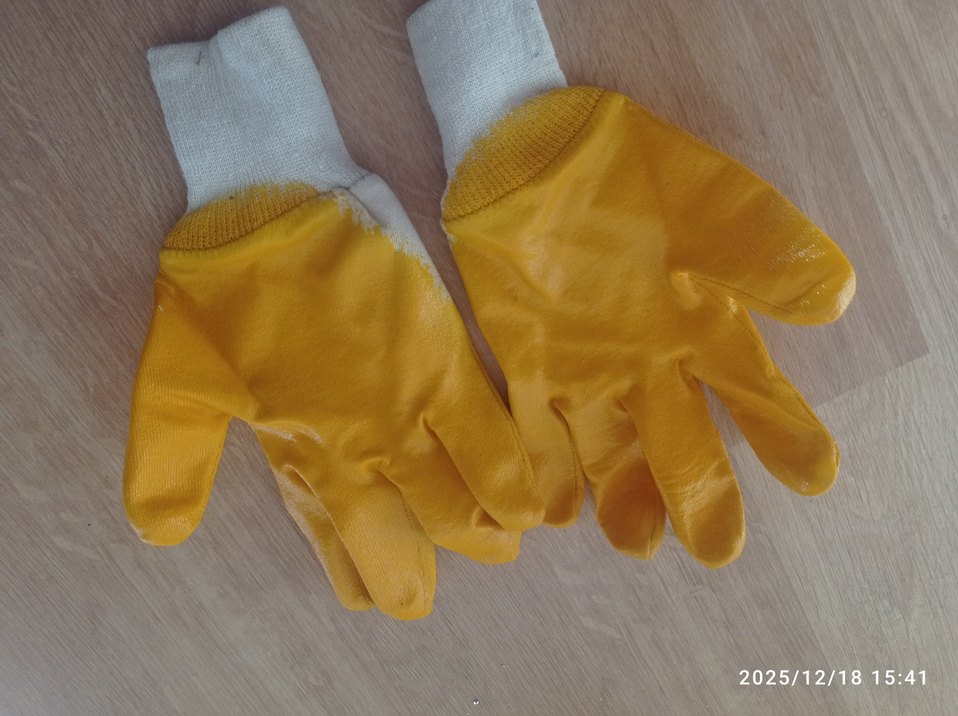 Sarı Erkek Eldiven - Minimalist Stil - Görsel 3