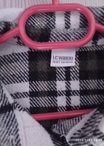 Gri Kareli Kadın Uzun Kollu Gömlek - Görsel 2