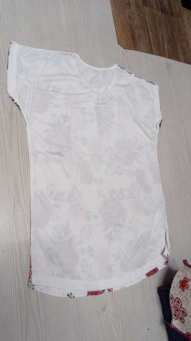 Çiçekli Bohem  Tişört - Görsel 3