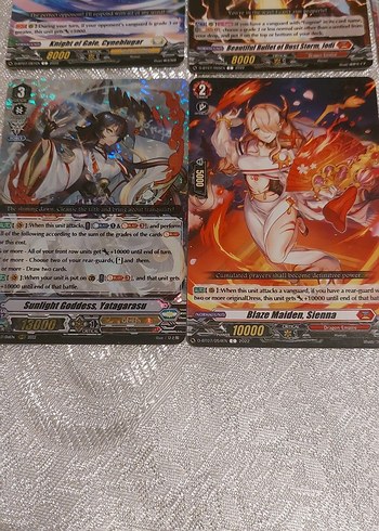CARDFIGHT Vanguard 12 li Waifu Card Set - Görsel 3