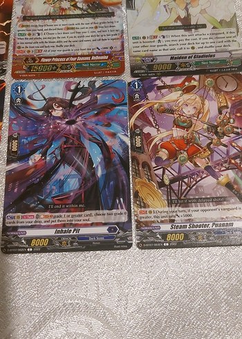 CARDFIGHT Vanguard 12 li Waifu Card Set - Görsel 4