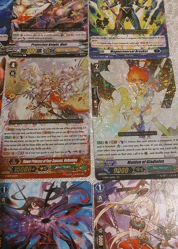 CARDFIGHT Vanguard 12 li Waifu Card Set - Görsel 5