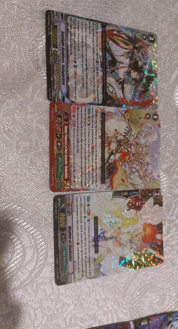 CARDFIGHT Vanguard 12 li Waifu Card Set - Görsel 2