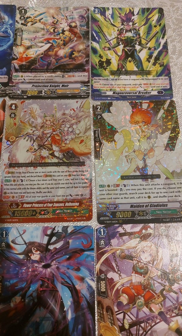 CARDFIGHT Vanguard 12 li Waifu Card Set - Görsel 5