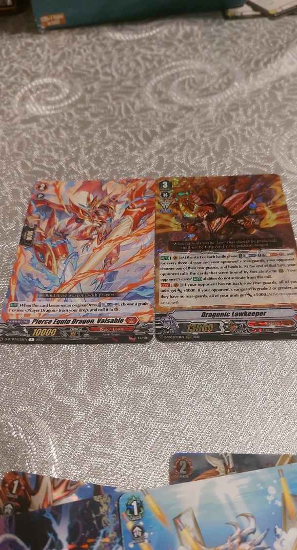 CARDFIGHT Vanguard Dragon Set - Görsel 5