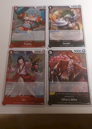 One Piece Tcg Parlak Kartlar - Görsel 3