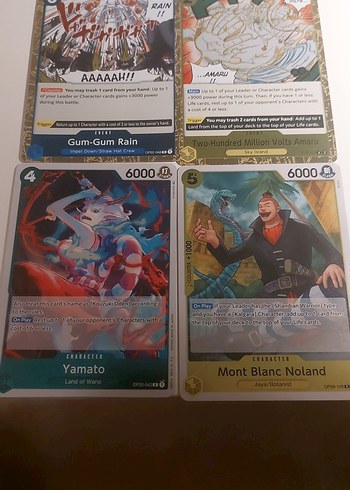 One Piece Tcg Parlak Kartlar - Görsel 2
