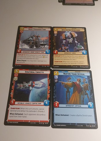 Resmi Star Wars Oyun Kartları - Görsel 4