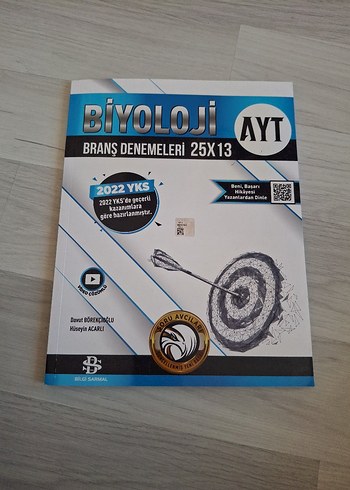 Biyoloji AYT Branş Denemeleri 25x13