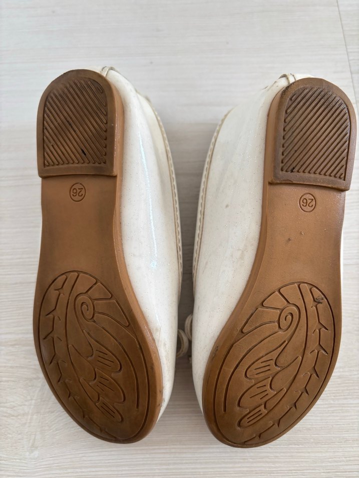 Beyaz Kız Çocuk Babet Ayakkabı - Görsel 4