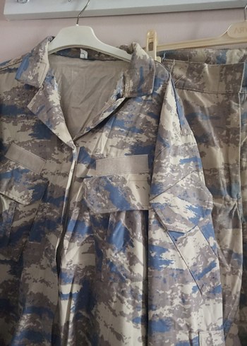 Diger Erkek Kamuflaj Desenli Bol Kesim Pijama Takımı - Görsel 4