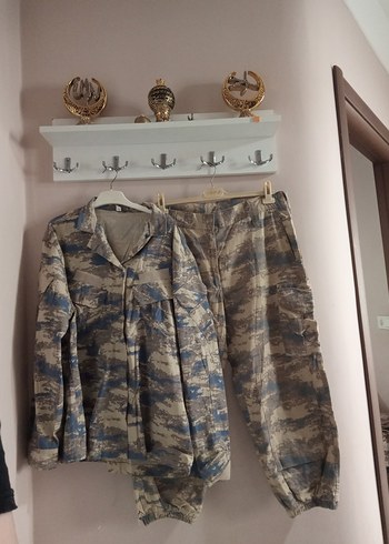 Diger Erkek Kamuflaj Desenli Bol Kesim Pijama Takımı - Görsel 2