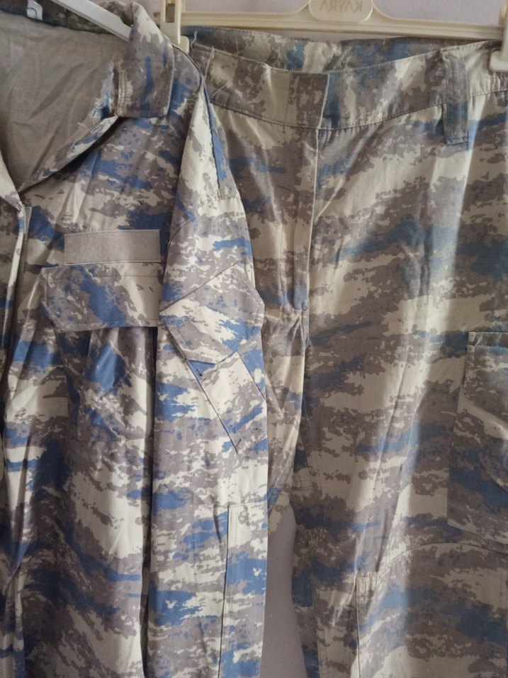 Diger Erkek Kamuflaj Desenli Bol Kesim Pijama Takımı - Görsel 5