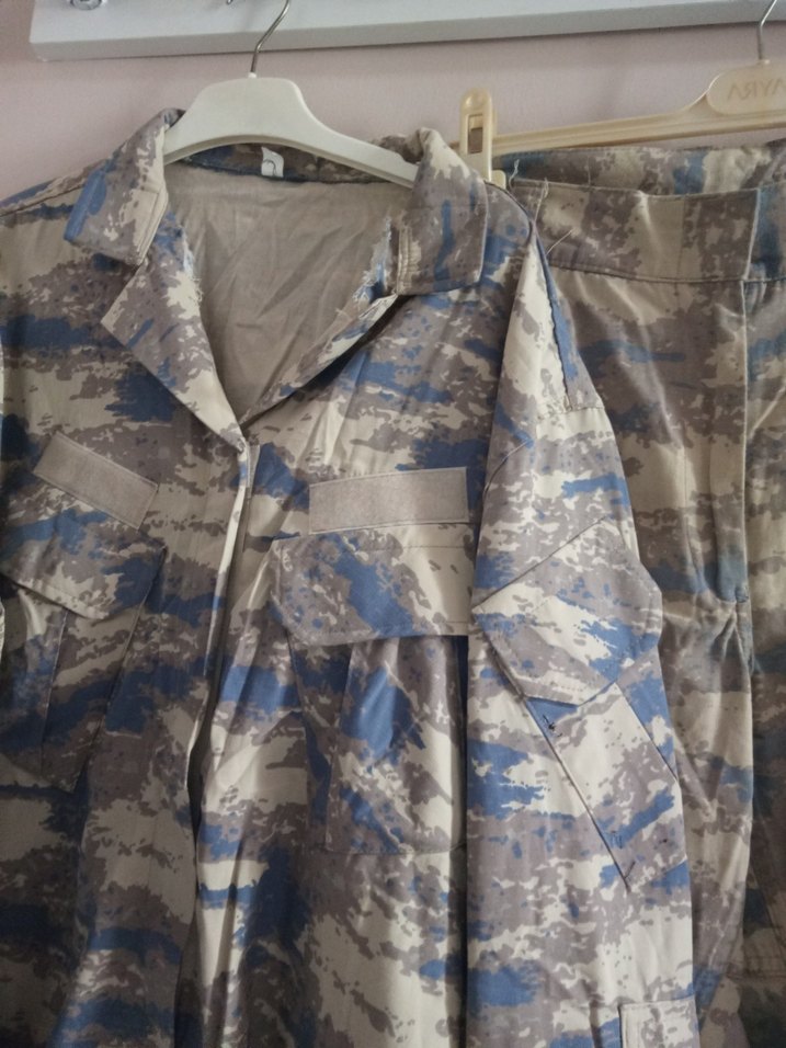 Diger Erkek Kamuflaj Desenli Bol Kesim Pijama Takımı - Görsel 4