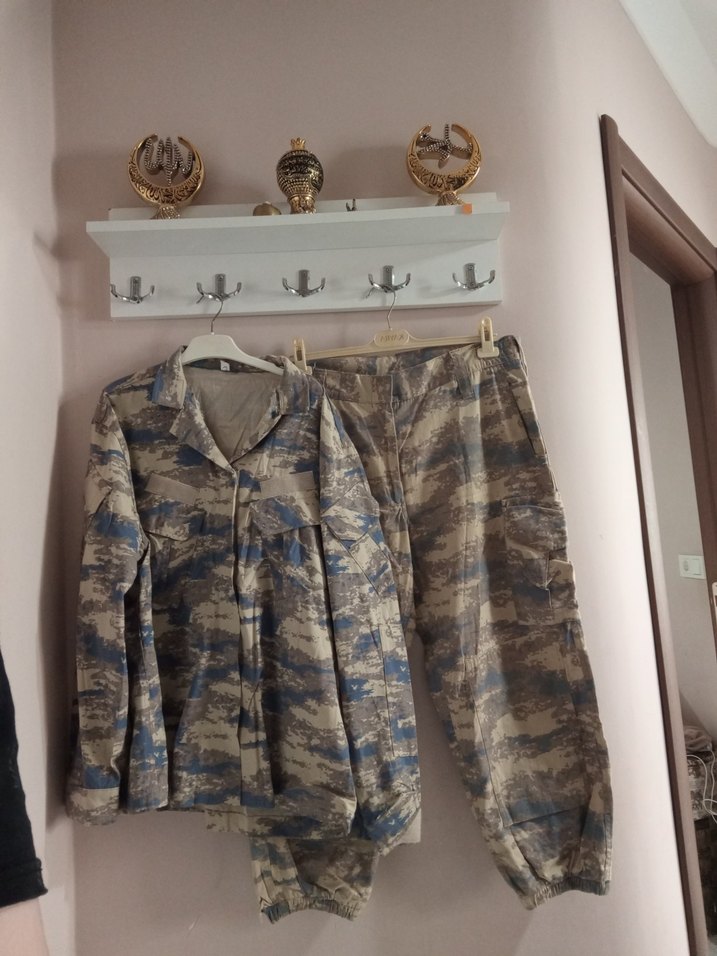 Diger Erkek Kamuflaj Desenli Bol Kesim Pijama Takımı - Görsel 2