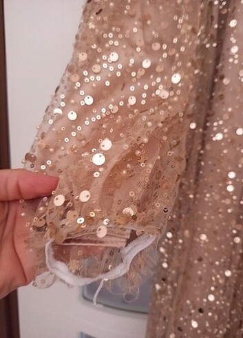 Özel dikim abiye elbise  - Görsel 12