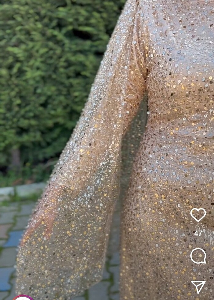 Özel dikim abiye elbise  - Görsel 2