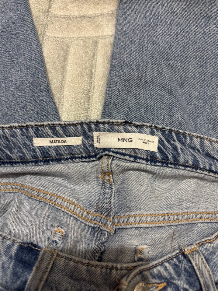 Açık Mavi Rahat Kesim Denim Jean mango — görsel 3/4