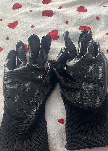 Siyah Gotik bayan Eldiven - Görsel 3