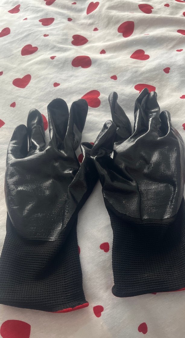 Siyah Gotik bayan Eldiven - Görsel 3