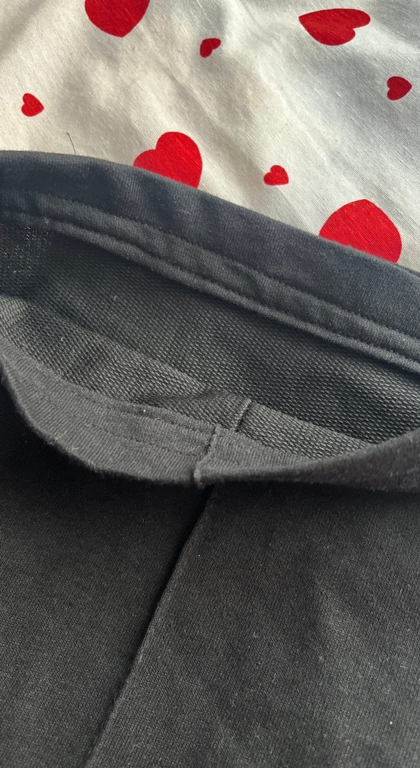 Siyah Kadın Pamuklu Rahat Kesim Eşofman - Görsel 3