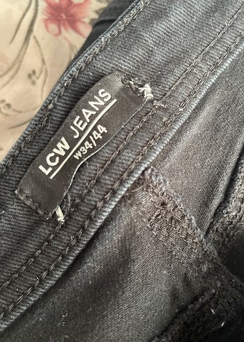 Gri Düğmeli Midi Kot Pantolon - Görsel 2