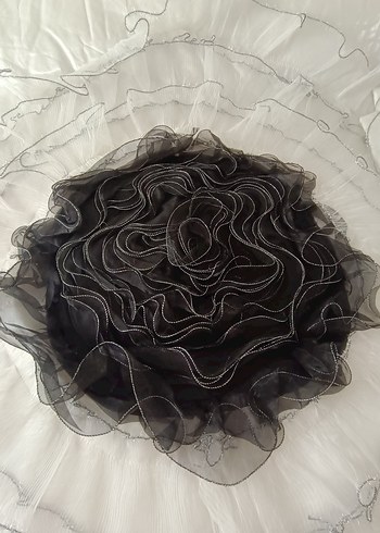 İşlemeli Beyaz Yatak Örtüsü - Görsel 10