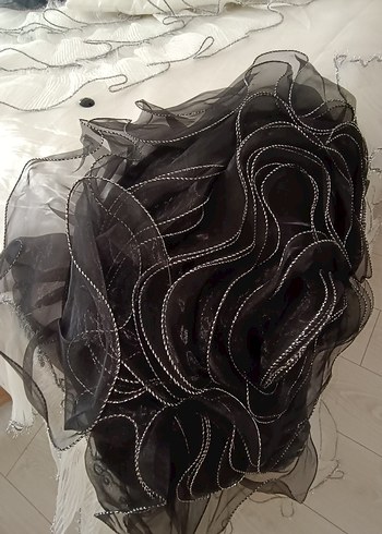 İşlemeli Beyaz Yatak Örtüsü - Görsel 9