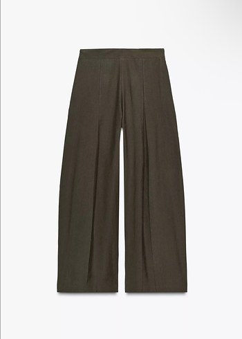 xs Beden kahverengi Renk ÖNÜ PİLİLİ ZW COLLECTİON PANTOLON