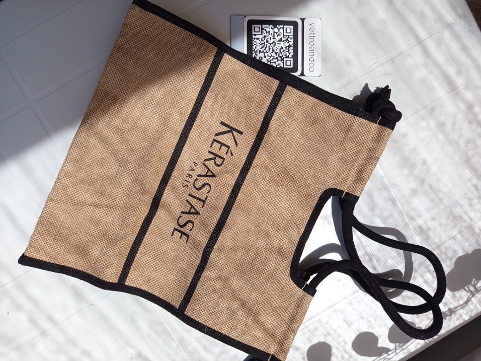 Kérastase Paris (orj) Bohem Tarzı Kahverengi Çanta hasır - Görsel 3