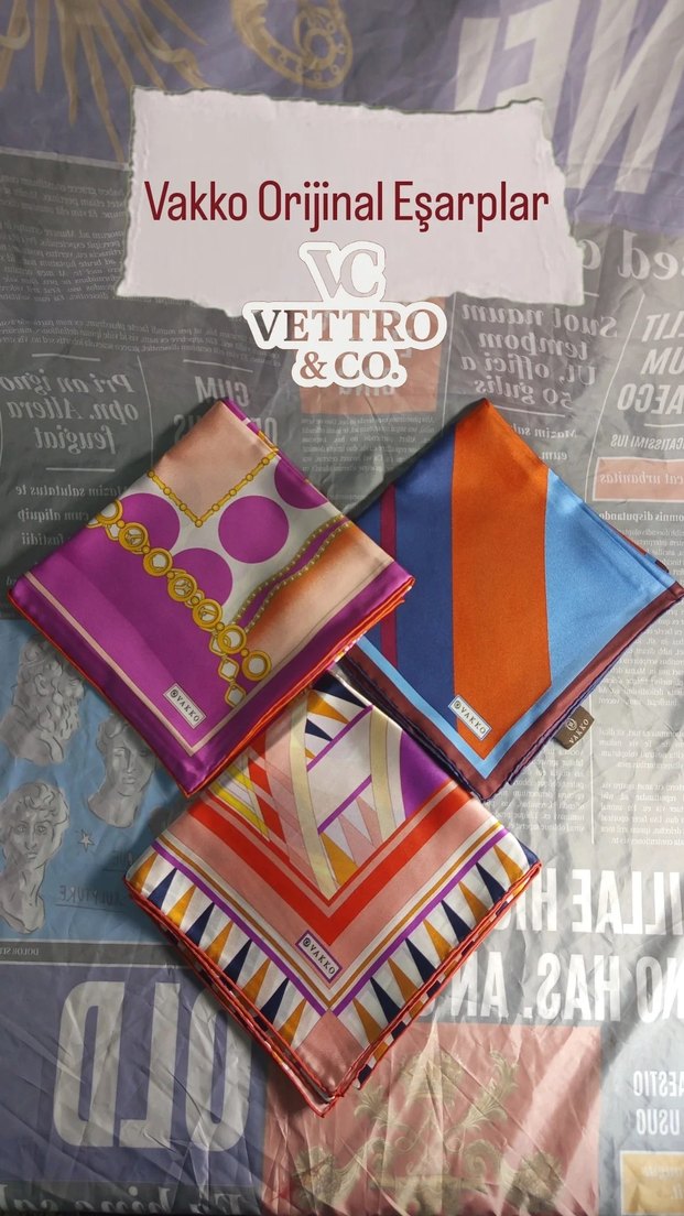 vakko eşarp çeşitleri (orj) - Görsel 2