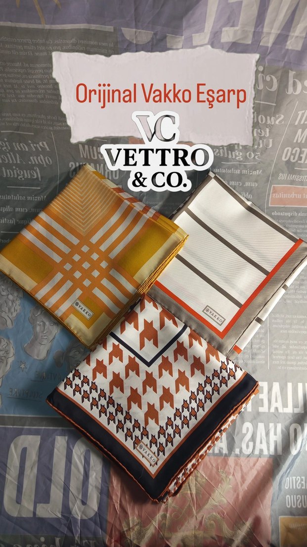 vakko eşarp çeşitleri (orj) - Görsel 3