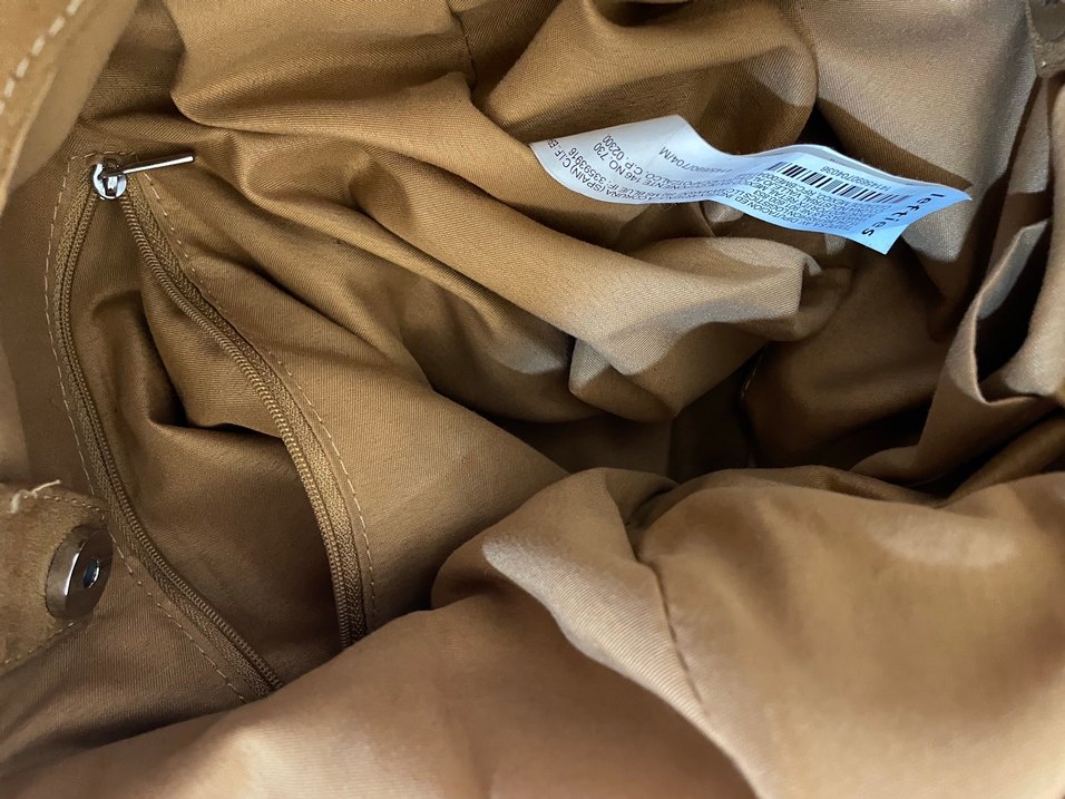 Püsküllü Kadın Süet Çanta - Görsel 4