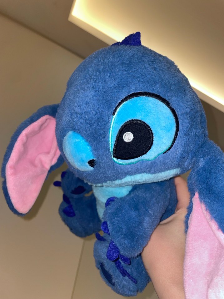 Pastel Mavi Peluş Oyuncak - Görsel 2