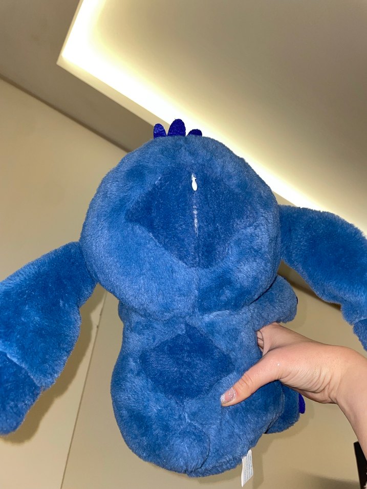 Pastel Mavi Peluş Oyuncak - Görsel 3